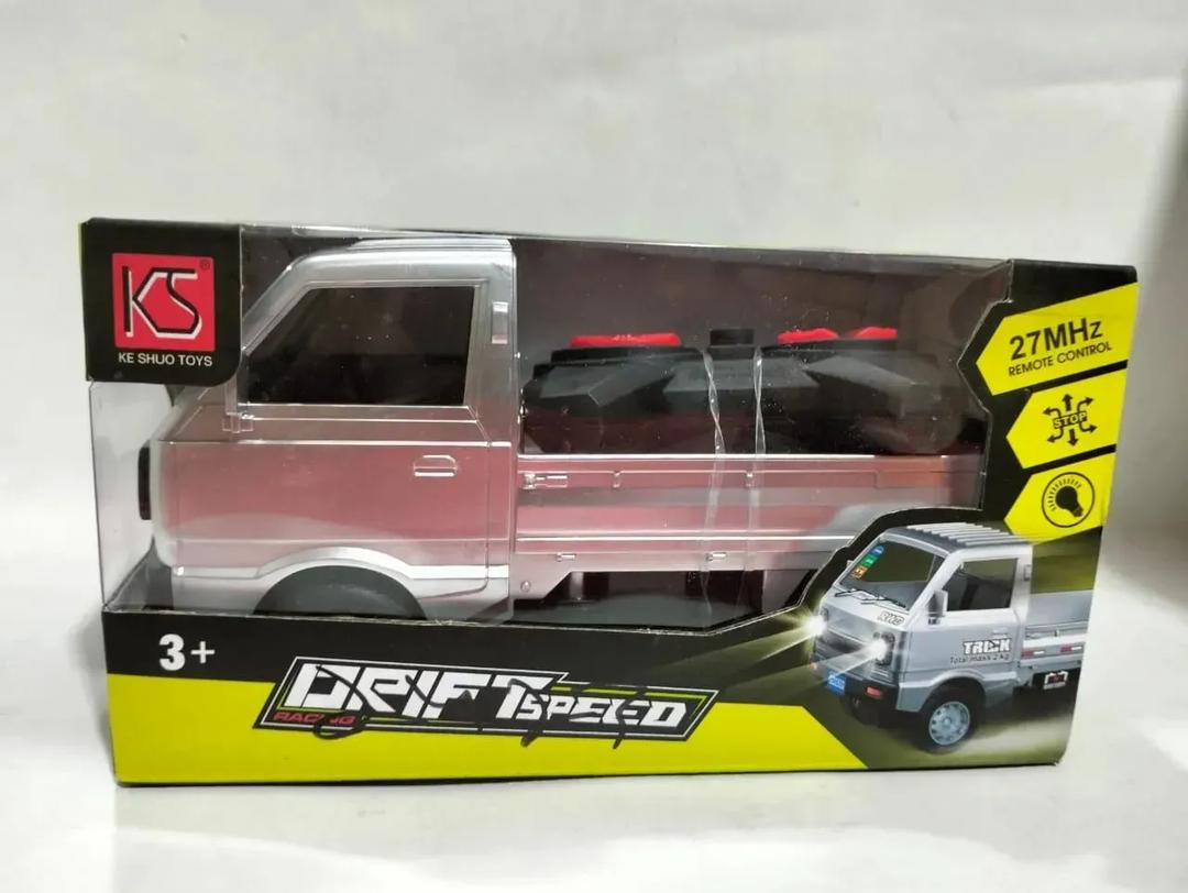 Neon green rc truck