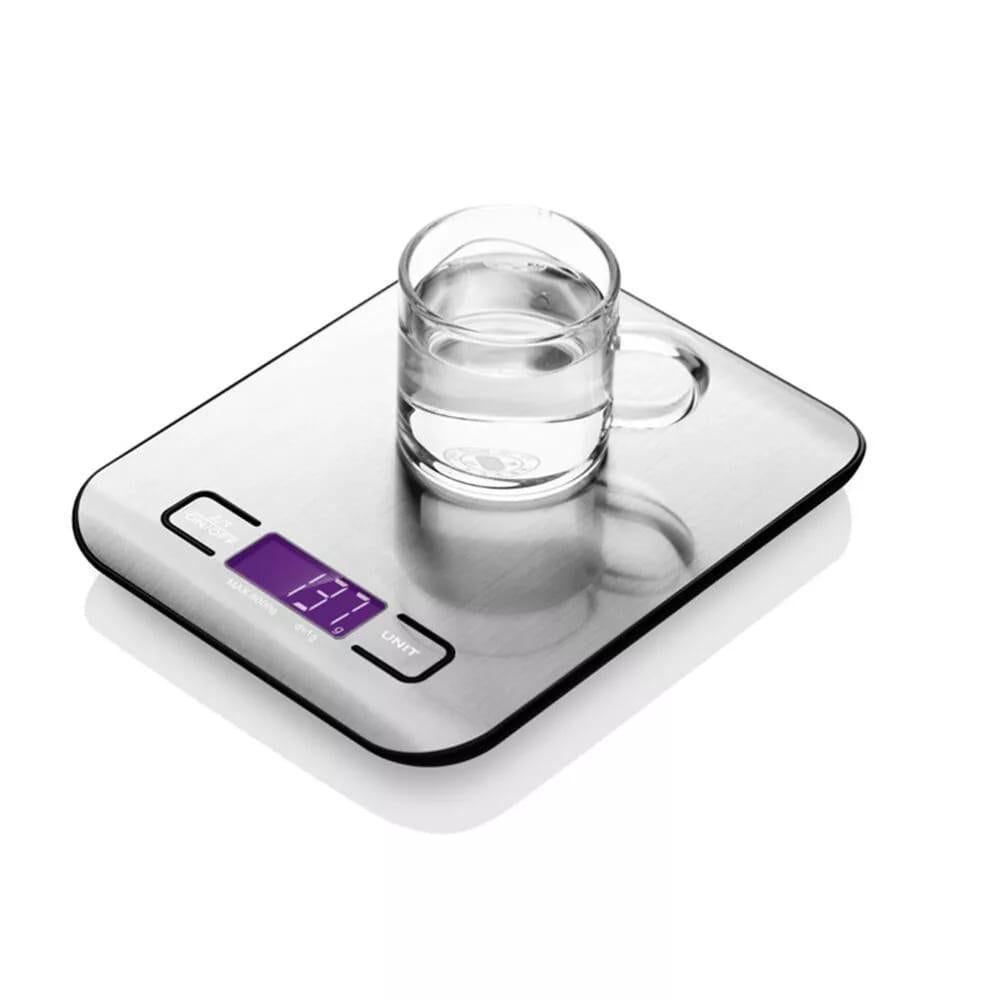 Stainless-steel kitchen scale