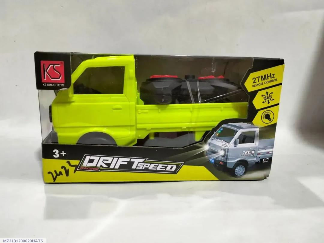 Neon green rc truck