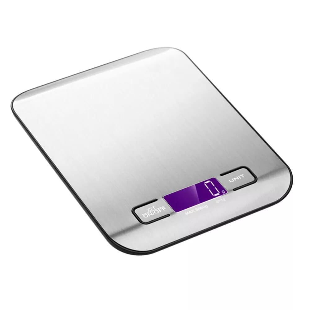 Stainless-steel kitchen scale